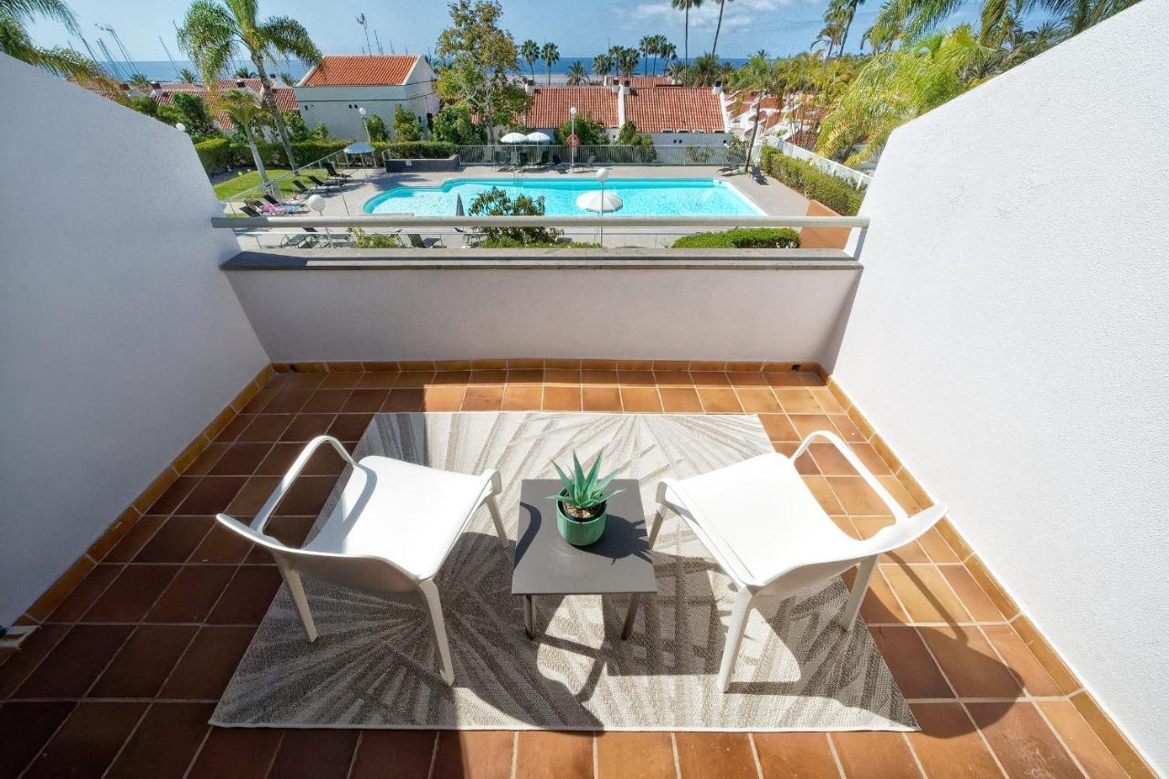 Villa Maya By Maspalomas Holiday Villas 帕斯托布兰克 外观 照片