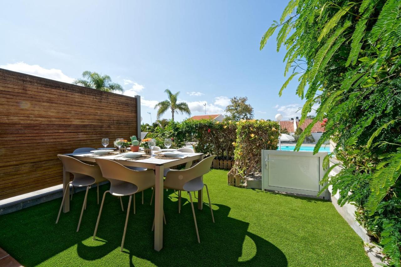 Villa Maya By Maspalomas Holiday Villas 帕斯托布兰克 外观 照片