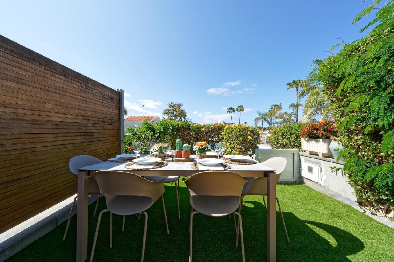 Villa Maya By Maspalomas Holiday Villas 帕斯托布兰克 外观 照片